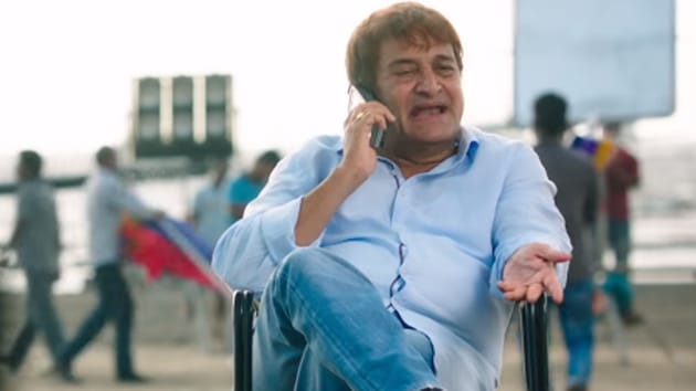 Mahesh Manjrekar in a still from Sanju.