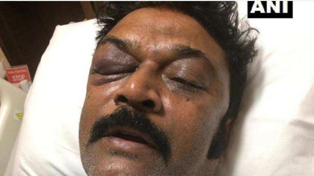 The Congress on Monday suspended a lawmaker in Karnataka after a fellow party legislator filed a police complaint accusing him of attempting to murder him.(ANI/Twitter)