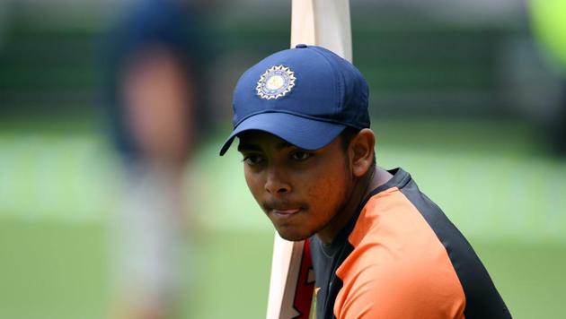 File picture of Prithvi Shaw(AFP)