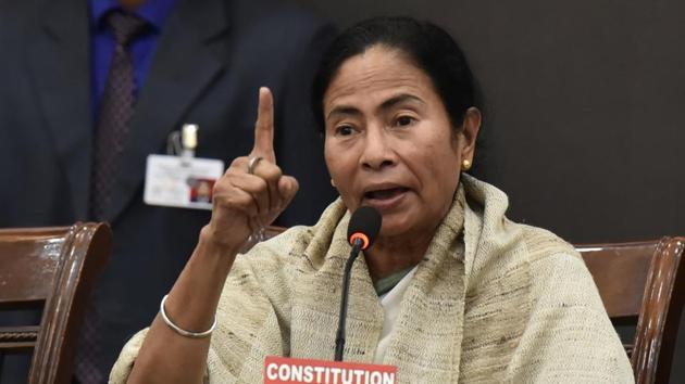 West Bengal chief minister Mamata Banerjee on Monday said her government has given the go ahead for Bharatiya Janata Party (BJP) chief Amit Shah’s helicopter to land and take off from Malda. (Photo by Sanjeev Verma/ Hindustan Times)(Sanjeev Verma/HT PHOTO) West Bengal chief minister Mamata Banerjee on Monday said her government has given the go ahead for Bharatiya Janata Party (BJP) chief Amit Shah’s helicopter to land and take off from Malda. (Photo by Sanjeev Verma/ Hindustan Times)(Sanjeev Verma/HT PHOTO)