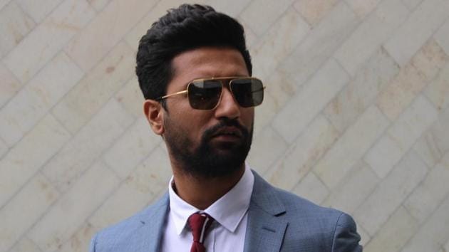 Actor Vicky Kaushal arrives to attend a programme organised on Army Day in New Delhi.(IANS) Actor Vicky Kaushal arrives to attend a programme organised on Army Day in New Delhi.(IANS)
