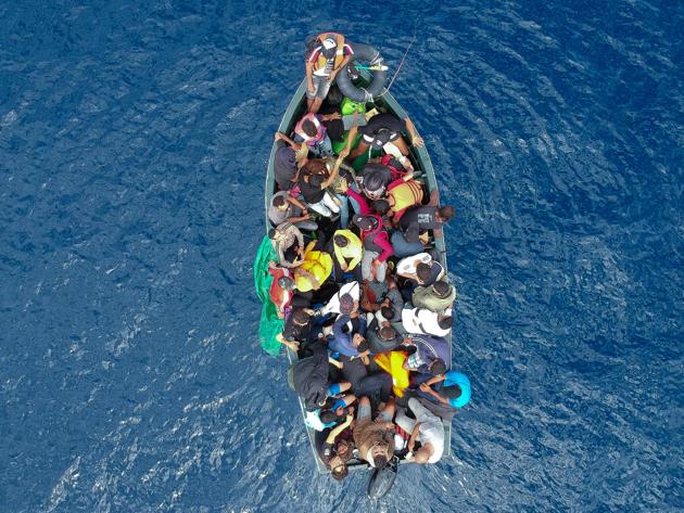 A fishing boat that could contain more than 100 Indian migrants may be heading to New Zealand, Indian police said on Monday. (Representational Image)(AFP)