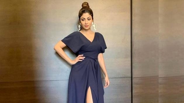 Between her enviable figure and timeless black dress, Shilpa Shetty’s entire look is sexy, powerful, and ethereal. (Instagram)