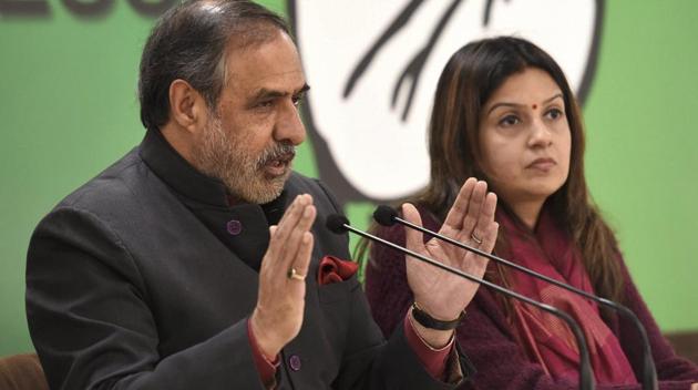 Congress spokesperson Anand Sharma on Tuesday criticised Prime Minister Narendra Modi over the ‘Make in India’ scheme, saying what should have been made in India is not being made in India.(PTI)