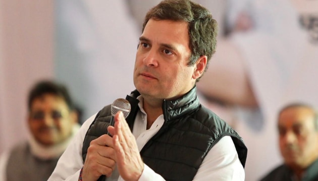 Congress president Rahul Gandhi during an interaction in Amethi.(INC)