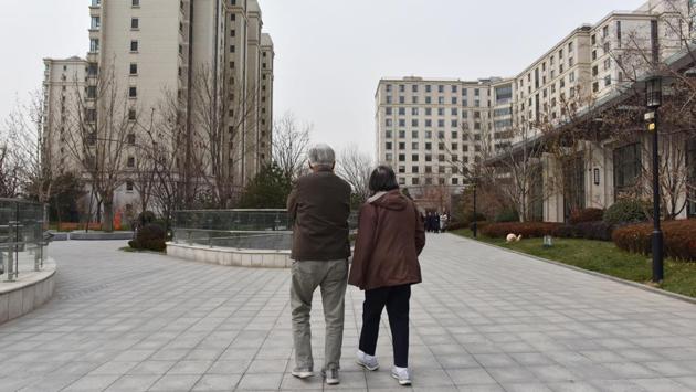 In the past, parents could count on their children for care in their twilight years under Chinese traditions of filial piety. But as China reckons with its one-child policy, which was aimed at curbing population growth, Chinese couples are now burdened with raising their own children while supporting both sets of parents -- without the help of siblings. (Greg Baker / AFP) In the past, parents could count on their children for care in their twilight years under Chinese traditions of filial piety. But as China reckons with its one-child policy, which was aimed at curbing population growth, Chinese couples are now burdened with raising their own children while supporting both sets of parents -- without the help of siblings. (Greg Baker / AFP)