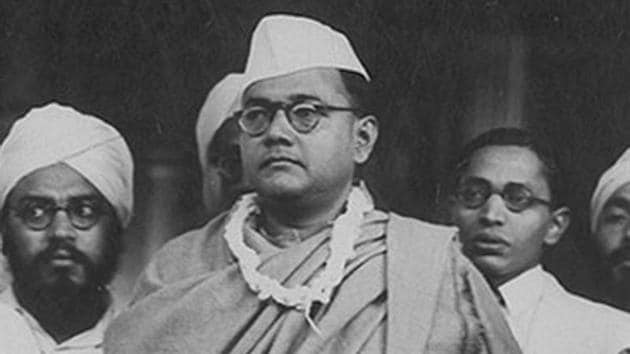 Political leaders cutting across party lines paid their tributes to Subhas Chandra Bose on his 122nd birth anniversary on Wednesday .(HT File Photo)