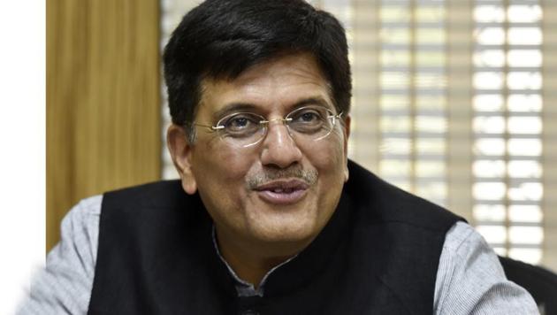 Railway Minister Piyush Goyal in New Delhi. (HT File Photo) Railway Minister Piyush Goyal in New Delhi. (HT File Photo)