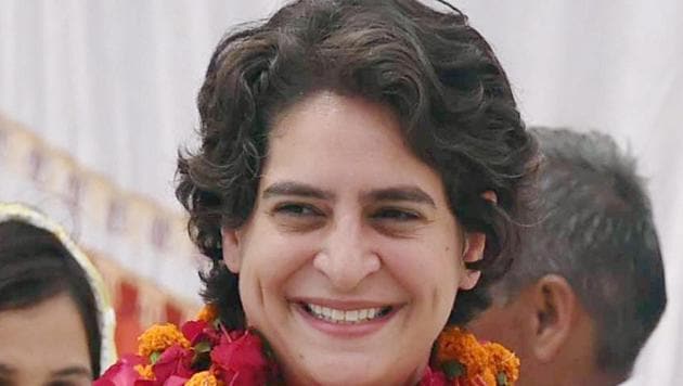 Priyanka Gandhi was appointed general secretary in charge of Uttar Pradesh (East).(PTI) Priyanka Gandhi was appointed general secretary in charge of Uttar Pradesh (East).(PTI)