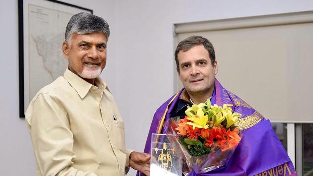 The Congress’s decision came a day after TDP chief Chandrababu Naidu met Congress president Rahul Gandhi on Tuesday.(PTI file photo)