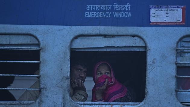 Low visibility delayed at least 21 trains to Delhi on Wednesday, a day after heavy rains and hailstorm lashed the national capital affecting traffic, news agency ANI reported. On Tuesday, at least 15 trains to the Capital were delayed due to fog and low visibility. (Sanchit Khanna / HT File) Low visibility delayed at least 21 trains to Delhi on Wednesday, a day after heavy rains and hailstorm lashed the national capital affecting traffic, news agency ANI reported. On Tuesday, at least 15 trains to the Capital were delayed due to fog and low visibility. (Sanchit Khanna / HT File)