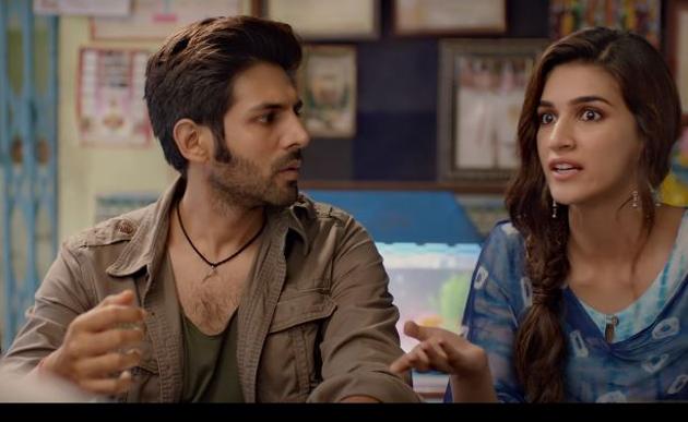 Luka Chuppi trailer: Kartik Aaryan and Kriti Sanon are a first-time pair.