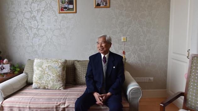 For China’s ageing elite, many of whom already live in the major cities, their children may be living overseas or simply too busy building their own high-powered careers to look after relatives. “I can’t rely on them,” said Zhu Mingyi, an 82-year-old retired professor, who used to teach languages. He added: “They have their own careers and family. They don’t have the time, money, or energy to take care of you.” (Greg Baker / AFP) For China’s ageing elite, many of whom already live in the major cities, their children may be living overseas or simply too busy building their own high-powered careers to look after relatives. “I can’t rely on them,” said Zhu Mingyi, an 82-year-old retired professor, who used to teach languages. He added: “They have their own careers and family. They don’t have the time, money, or energy to take care of you.” (Greg Baker / AFP)