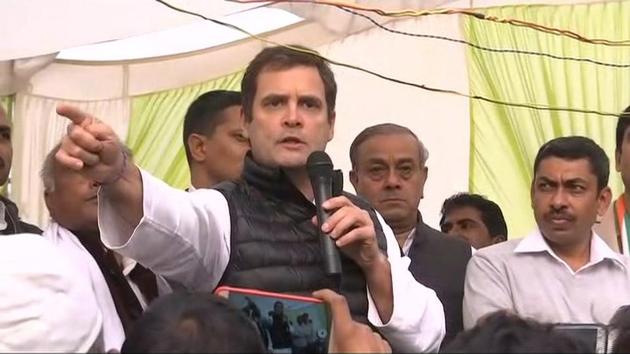 Congress president Rahul Gandhi on Thursday said his party will keep all its promises once it is elected to power as he attacked Prime Minister Narendra Modi for doing nothing for the people of Uttar Pradesh. Gandhi targetted PM Modi on several issues while addressing a roadside meeting in Salon area of his parliamentary constituency Amethi, where he is on a two-day visit since Wednesday. (ANI) Congress president Rahul Gandhi on Thursday said his party will keep all its promises once it is elected to power as he attacked Prime Minister Narendra Modi for doing nothing for the people of Uttar Pradesh. Gandhi targetted PM Modi on several issues while addressing a roadside meeting in Salon area of his parliamentary constituency Amethi, where he is on a two-day visit since Wednesday. (ANI)