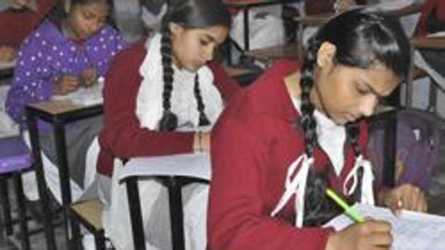 Pre-board results improved in many schools of Delhi (HT File) Pre-board results improved in many schools of Delhi (HT File)