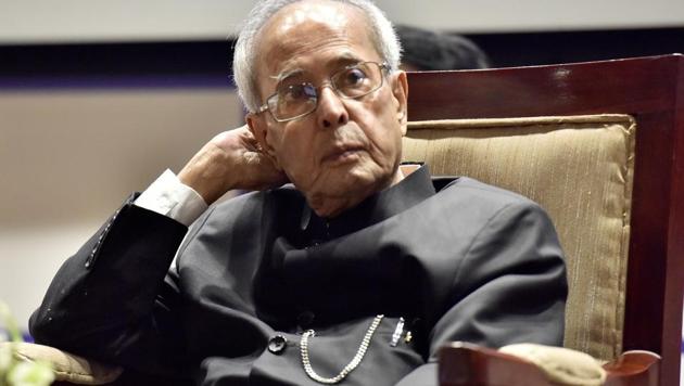 Pranab Mukherjee was conferred the country’s highest civilian honour Bharat Ratna on Friday(Sonu Mehta/HT PHOTO)