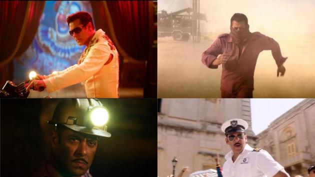 In Bharat teaser,Salman Khan sports six different looks.