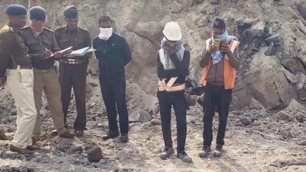 The site where the skeletons were found (Hindustan Times) The site where the skeletons were found (Hindustan Times)