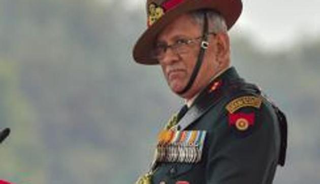 Army chief General Bipin Rawat has been conferred the Param Vishisht Seva Medal, the highest military medal awarded in recognition of peace-time services not relating to gallantry.(PTI)