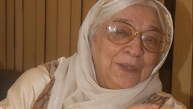 The death of Krishna Sobti, who passed away in Delhi on Friday after a long illness, has robbed Hindi literature of one of its most glorious and remarkable writers.(VipinKumar/HT Photo)