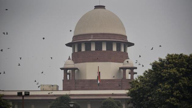 The Supreme Court said a provision of the bankruptcy law that prevents founders from regaining control of delinquent companies was legally valid.(Biplov Bhuyan/HT File Photo)