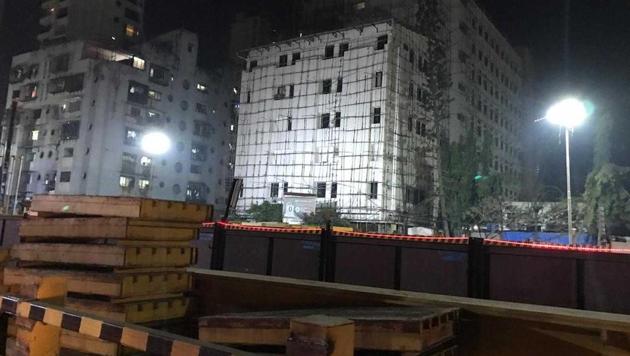 Mumbai Metro work in progress at Kalbadevi. (HT Photo) Mumbai Metro work in progress at Kalbadevi. (HT Photo)