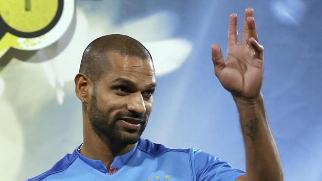 File image of India cricketer Shikhar Dhawan.(AP)