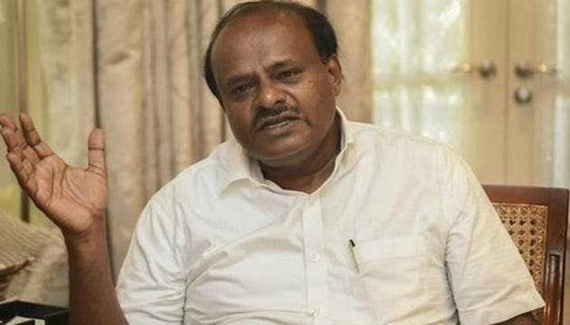 Karnataka Chief Minister HD Kumaraswamy speaks during an interview in Bengaluru.(PTI Photo) Karnataka Chief Minister HD Kumaraswamy speaks during an interview in Bengaluru.(PTI Photo)