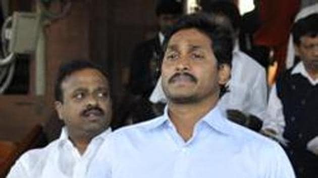 Late TDP founder N T Rama Rao’s elder son-in-law Daggubati Venkateswara Rao has announced he is joining YSR Congress of YS Jaganmohan Reddy (File Photo) (HT Photo) Late TDP founder N T Rama Rao’s elder son-in-law Daggubati Venkateswara Rao has announced he is joining YSR Congress of YS Jaganmohan Reddy (File Photo) (HT Photo)