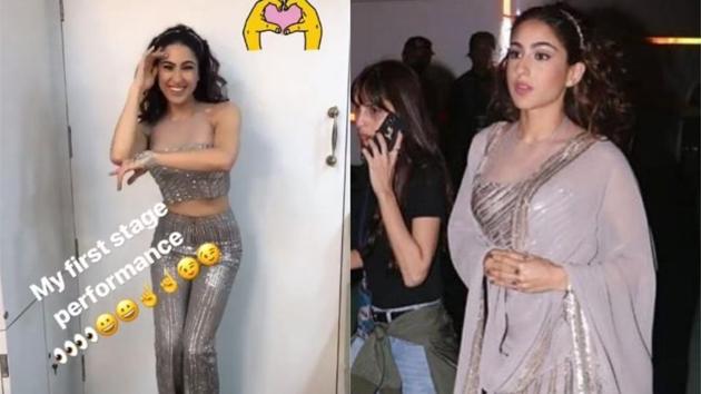 Sara Ali Khan performed for the first time at Umang 2019. Sara Ali Khan performed for the first time at Umang 2019.