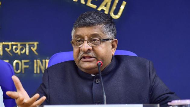 Ravi Shankar Prasad cited examples of expeditious decisions on the entry of women into Sabrimala temple in Kerala and the adultery law.(PTI)