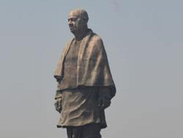 The world's tallest statue "the Statue Of Unity" was inaugurated overlooking the Sardar Sarovar Dam near Vadodara in India's western Gujarat state.(HT/PHOTO)