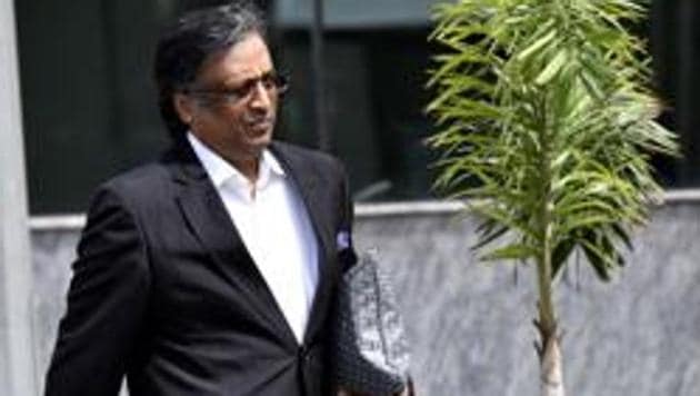 Gautam Khaitan, arrested in a fresh case of alleged possession of black money and money laundering, made the statement before special judge Arvind Kumar, who extended his custodial interrogation by the ED for five days.(HT/File Photo)