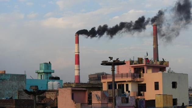 India was ranked as the third highest CO2 emitter in the world in 2015 after China and the US, by the International Energy Agency. It has pledged under the Paris Agreement, to reduce the carbon intensity of its economy by 33-35% by 2030. (AFP) India was ranked as the third highest CO2 emitter in the world in 2015 after China and the US, by the International Energy Agency. It has pledged under the Paris Agreement, to reduce the carbon intensity of its economy by 33-35% by 2030. (AFP)