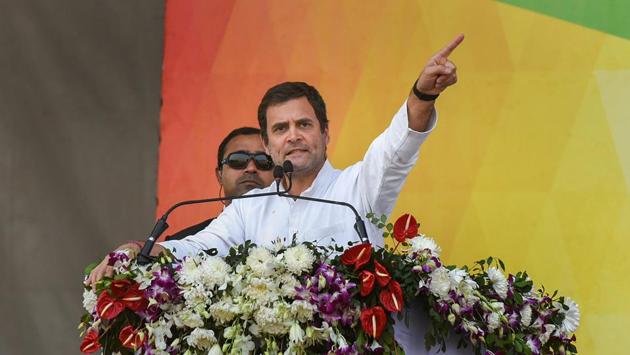 Congress president Rahul Gandhi is in Chhattisgarh capital Raipur for a farmers’ gathering. During the day-long visit, his first after the swearing-in of the Bhupesh Baghel-led party government, he will participate and address the ‘Kisaan Abhaar Sammelan’, intended to express gratitude for bringing the party to power in the state after 15 years, PTI news agency quoted a state Congress spokesperson as saying. (PTI File) Congress president Rahul Gandhi is in Chhattisgarh capital Raipur for a farmers’ gathering. During the day-long visit, his first after the swearing-in of the Bhupesh Baghel-led party government, he will participate and address the ‘Kisaan Abhaar Sammelan’, intended to express gratitude for bringing the party to power in the state after 15 years, PTI news agency quoted a state Congress spokesperson as saying. (PTI File)