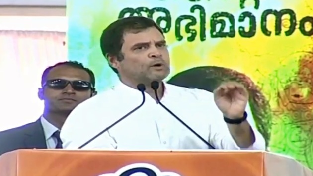 Congress president Rahul Gandhi kicked off the United Democratic Front’s election campaign in Kochi today.(Congress/Youtube)