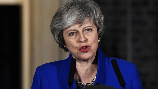 Britain's prime minister Theresa May.(REUTERS FILE PHOTO)