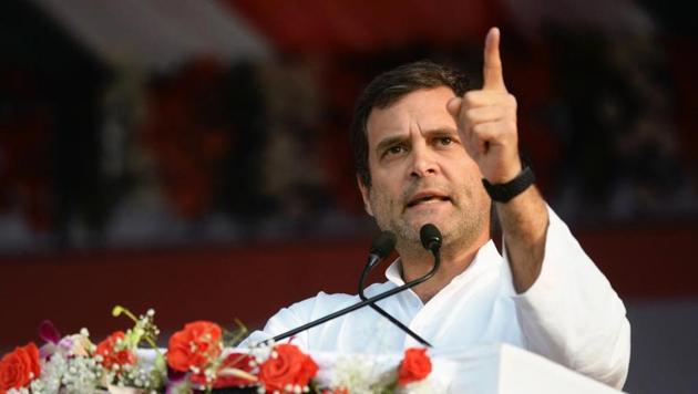 Rahul Gandhi had on Monday said his party would guarantee minimum income for all the poor of the country if it formed the government at the Centre after the 2019 polls.(ANI)