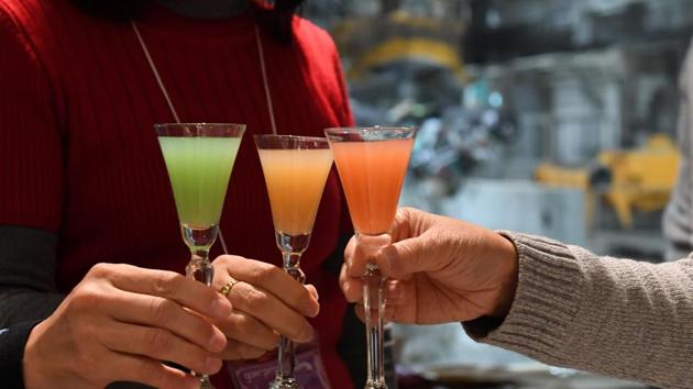 But local resident Yukiko Ota, sipping a lurid concoction from a miniature glass, said the visit had made her think. She said she had been surprised to learn that items that can’t be burned are landfilled elsewhere in the country. “We are imposing the burden on some other town,” she said. “We should try to reduce the amount of waste we produce.” (Toshifumi Kitamura / AFP) But local resident Yukiko Ota, sipping a lurid concoction from a miniature glass, said the visit had made her think. She said she had been surprised to learn that items that can’t be burned are landfilled elsewhere in the country. “We are imposing the burden on some other town,” she said. “We should try to reduce the amount of waste we produce.” (Toshifumi Kitamura / AFP)