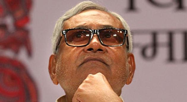 Bihar chief minister Nitish Kumar said the guidance of George Fernandes was crucial for his political learning. (Arvind Yadav/HT Photo)(HT Photo)