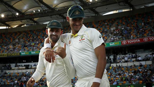 File picture of Nathan Lyon, Mitchell Starc(Getty Images)
