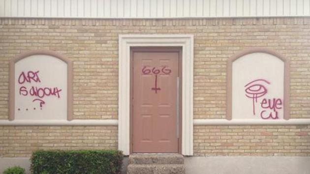 In February 2015, Hindu temples in Kent and the Seattle Metropolitan area were also vandalised. (HT Photo) In February 2015, Hindu temples in Kent and the Seattle Metropolitan area were also vandalised. (HT Photo)