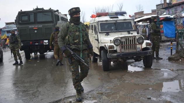 Today, militants hurled a grenade on security forces in Jammu and Kashmir’s Anantnag district, injuring seven people, including three women and two CRPF jawans. This is the second grenade attack on security forces in south Kashmir in the past two days. (ANI File) Today, militants hurled a grenade on security forces in Jammu and Kashmir’s Anantnag district, injuring seven people, including three women and two CRPF jawans. This is the second grenade attack on security forces in south Kashmir in the past two days. (ANI File)