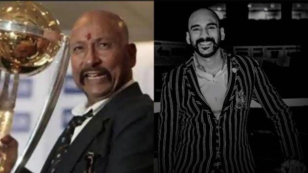 Sahil Khattar (right) will play Syed Kirmani in 83.