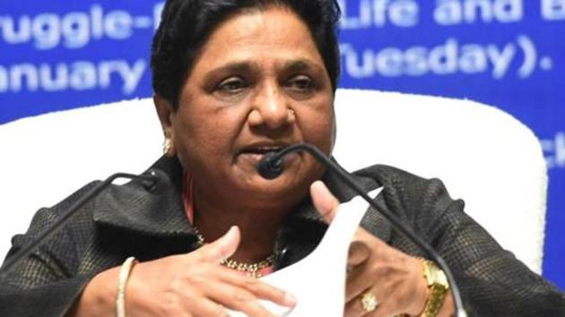 BSP president Mayawati called the Budget presented Friday by the BJP-led government /budget/interim-budget-2019-20-jumlebazi-can-t-change-destiny-of-the-country-says-mayawati/`jumlebazi’, or empty rhetoric. (Photo by Subhankar Chakraborty/ Hindustan Times)(HT Photo)