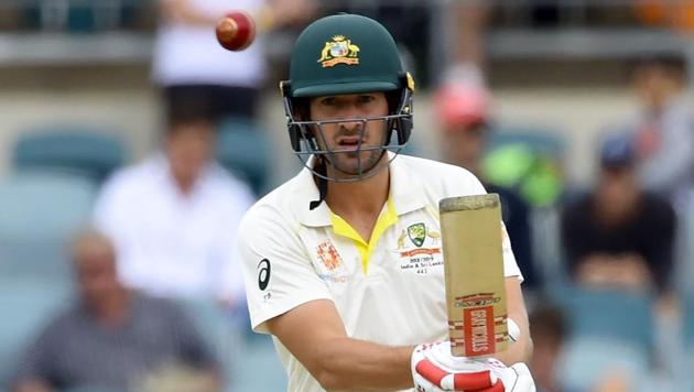 Australia's Joe Burns plays a shot during the first day of the second and final Test Australia and Sri Lanka at the Manuka Oval in Canberra.(AFP)