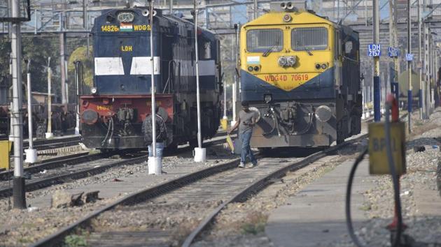 Finance Minister Piyush Goyal Friday announced a capital expenditure allocation of Rs 1.58 lakh crore for the railways, the highest ever for the national transporter, in an effort to put its flagging revenues back on track.(HT File Photo)