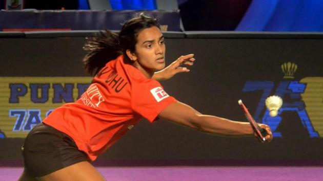 File image of India shuttler PV Sindhu.(PTI)