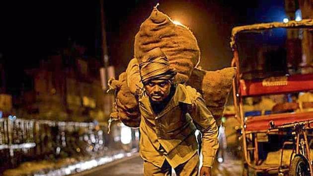 In a move aimed at benefiting workers in India’s unorganised or informal sector, the interim budget announced the launch of a pension yojana ‘Pradhan Mantri Shram-Yogi Maandhan’ that can be availed by workers with monthly income upto Rs 15,000. (AP FILE PHOTO) In a move aimed at benefiting workers in India’s unorganised or informal sector, the interim budget announced the launch of a pension yojana ‘Pradhan Mantri Shram-Yogi Maandhan’ that can be availed by workers with monthly income upto Rs 15,000. (AP FILE PHOTO)