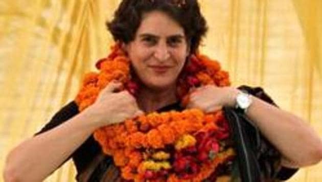 Priyanka Gandhi Vadra, joined the struggle in January, when the opposition Congress party made her its face in Uttar Pradesh.(REUTERS) Priyanka Gandhi Vadra, joined the struggle in January, when the opposition Congress party made her its face in Uttar Pradesh.(REUTERS)